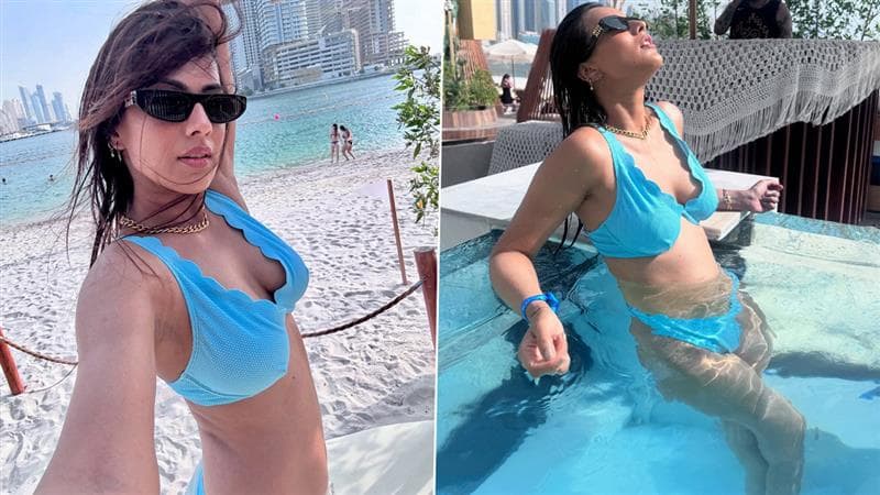 Nia Sharma: সুইমিং পুলের নীল জলে নীল বিকিনিতে শরীর ডুবিয়েছেন নিয়া, দুবাইয়ে কার সঙ্গে ছুটি কাটাচ্ছেন টেলি নায়িকা?