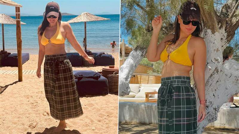 Kareena Kapoor Khan Greece Vacation: গ্রিসের সমুদ্র পাড়ে ব্রালেটে করিনা, লুঙ্গি ডান্সের চমক দিলেন সইফ ঘরণি, দেখুন