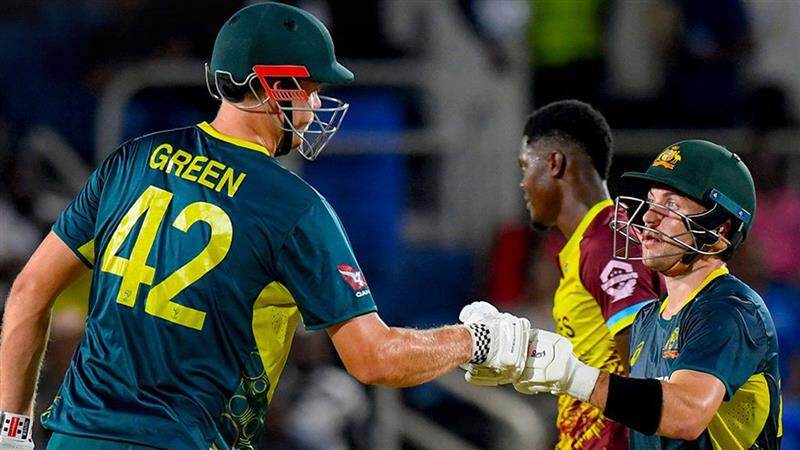 WI vs AUS 4th T20I Scorecard: ওয়েস্ট ইন্ডিজকে ফের হারিয়ে টি২০ সিরিজে অপরাজেয় অস্ট্রেলিয়া; দেখুন স্কোরকার্ড