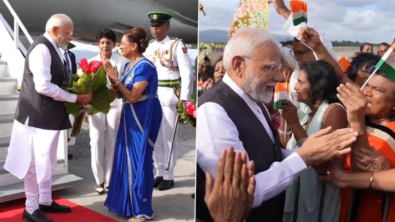 PM Five Nation Tour: ত্রিনিদাদ ও টোবাগোর মধ্যে বন্ধুত্ব আগামী দিনে আরও সমৃদ্ধ হোক!ভভিডিও শেয়ার করে বার্তা প্রধানমন্ত্রী মোদীর (দেখুন ভিডিও)