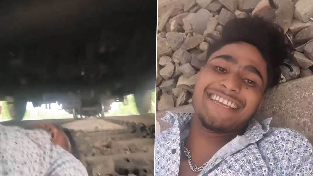 Dangerous Stunt Under Moving Train: জীবন নিয়ে ছেলেখেলা! চলন্ত ট্রেনের তলায় শুয়ে রিল বানালেন যুবক, ভয়ানক দৃশ্য ক্যামেরাবন্দি, দেখুন