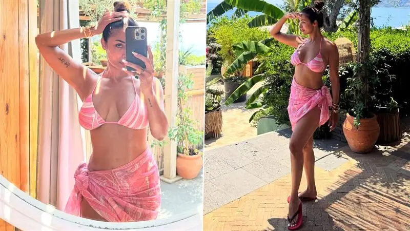 Malaika Arora Pink Bikini: গোলাপি বিকিনিতে হট মালাইকা, সমুদ্র লাগোয়া রিসোর্টে কার সঙ্গে ছুটি উপভোগ করছেন নায়িকা?