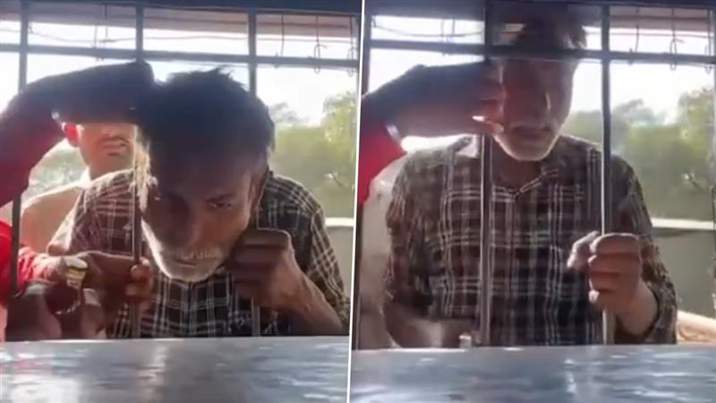 Viral Video: মদ কিনতে গিয়ে যা বিপত্তি ঘটালেন বৃদ্ধ, হেসে হেসে পেট ব্যাথা হয়ে যাবে, দেখুন