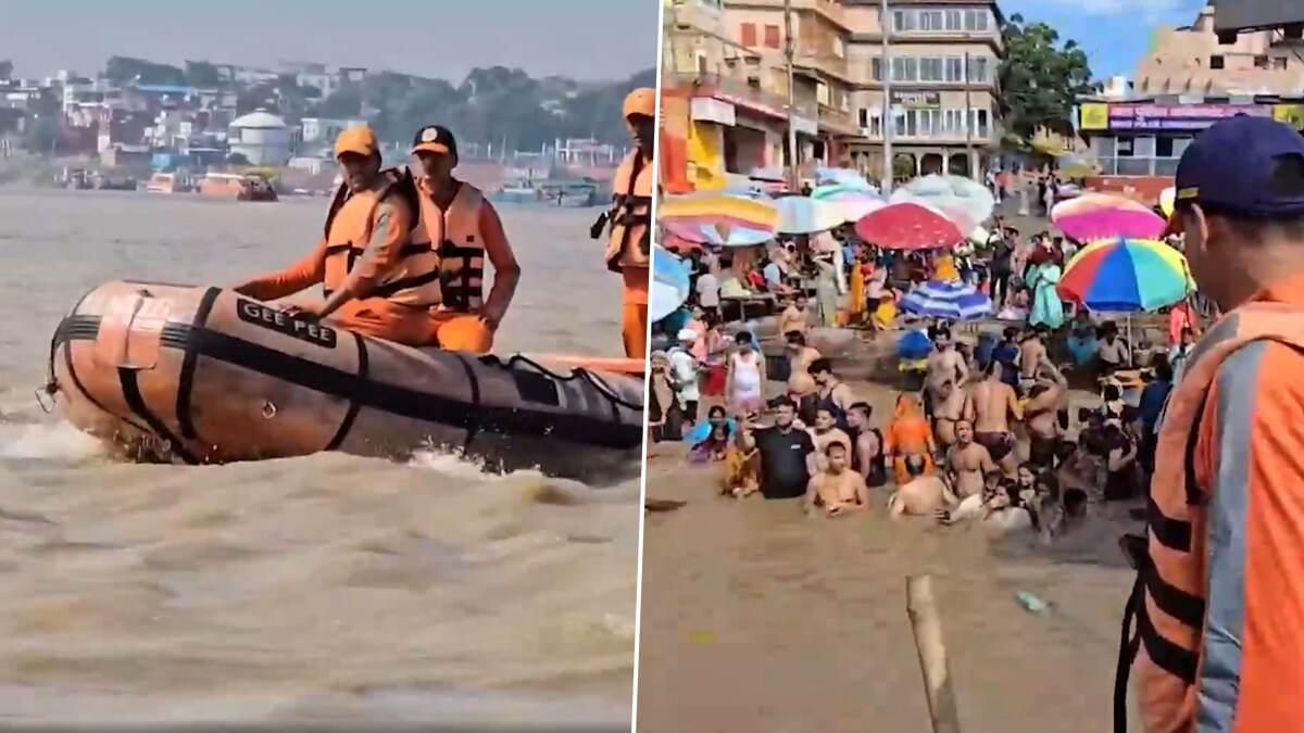 Varanasi Water Level: টানা বৃষ্টিতে বারাণসীতে বাড়ছে গঙ্গার জলস্তর, সতর্ক রয়েছে জাতীয় বিপর্যয় মোকাবিলা বাহিনী