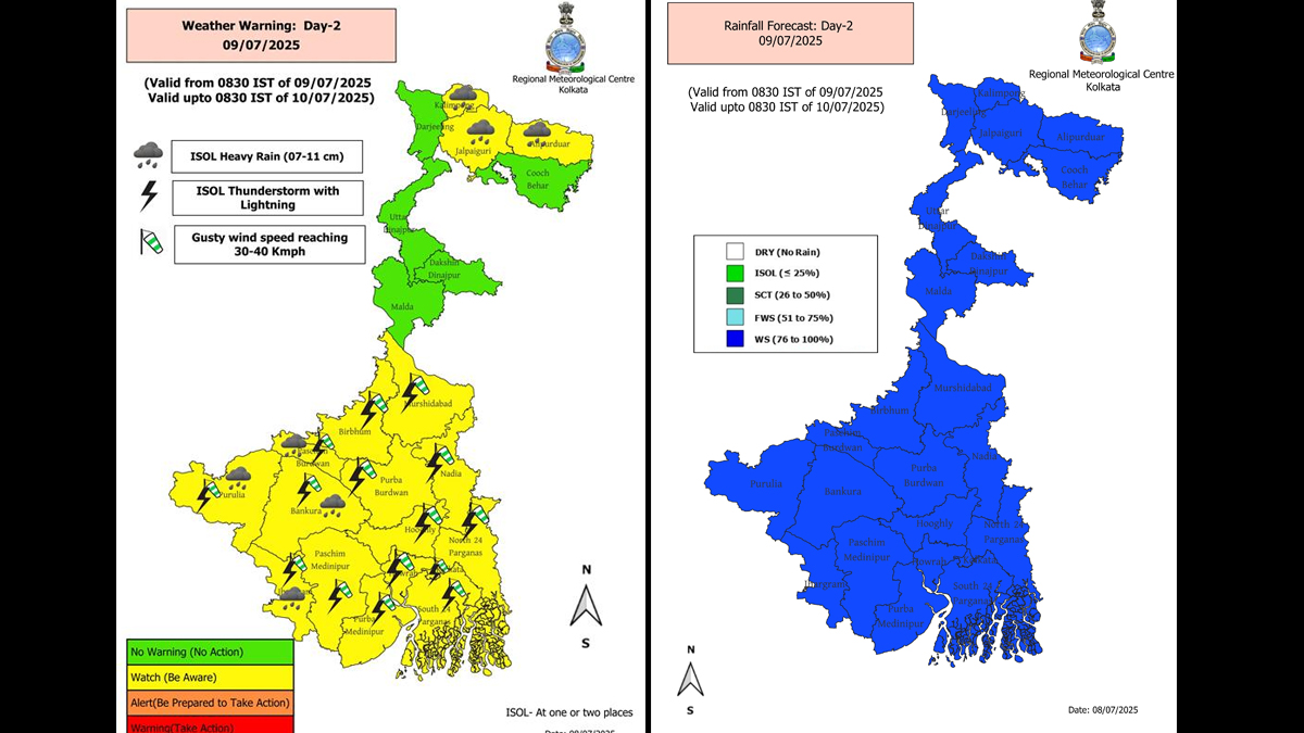 Weather Forecast Of Bengal: বঙ্গোপসাগরের নিম্নচাপের জেরে বঙ্গে বঙ্গে ভারী বৃষ্টির পূর্বাভাস,বৃষ্টি চলবে উত্তরবঙ্গেও -জানাল আবহাওয়া দফতর