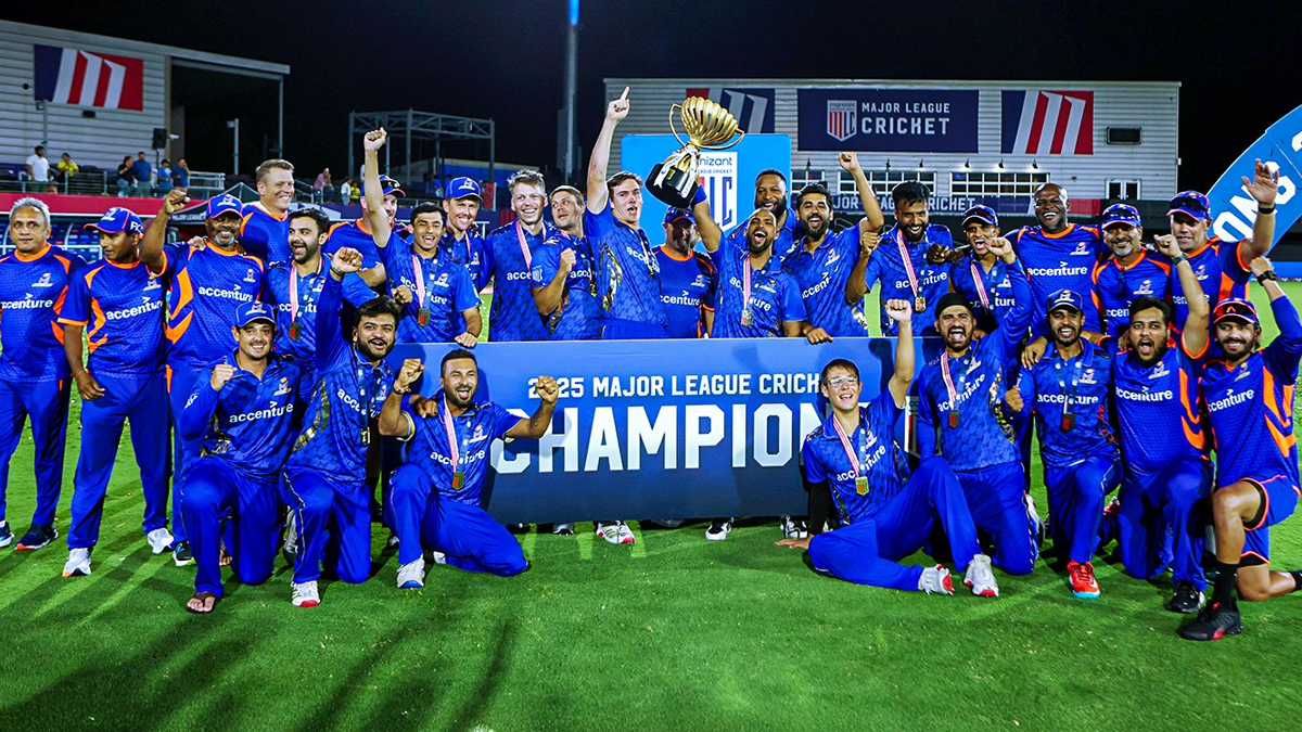 Washington Freedom vs MI New York:  ওয়াশিংটন ফ্রিডমকে পাঁচ রানে হারিয়ে মেজর লীগ ক্রিকেট ২০২৫ টুর্নামেন্টের শিরোপা জিতল এমআই নিউ ইয়র্ক