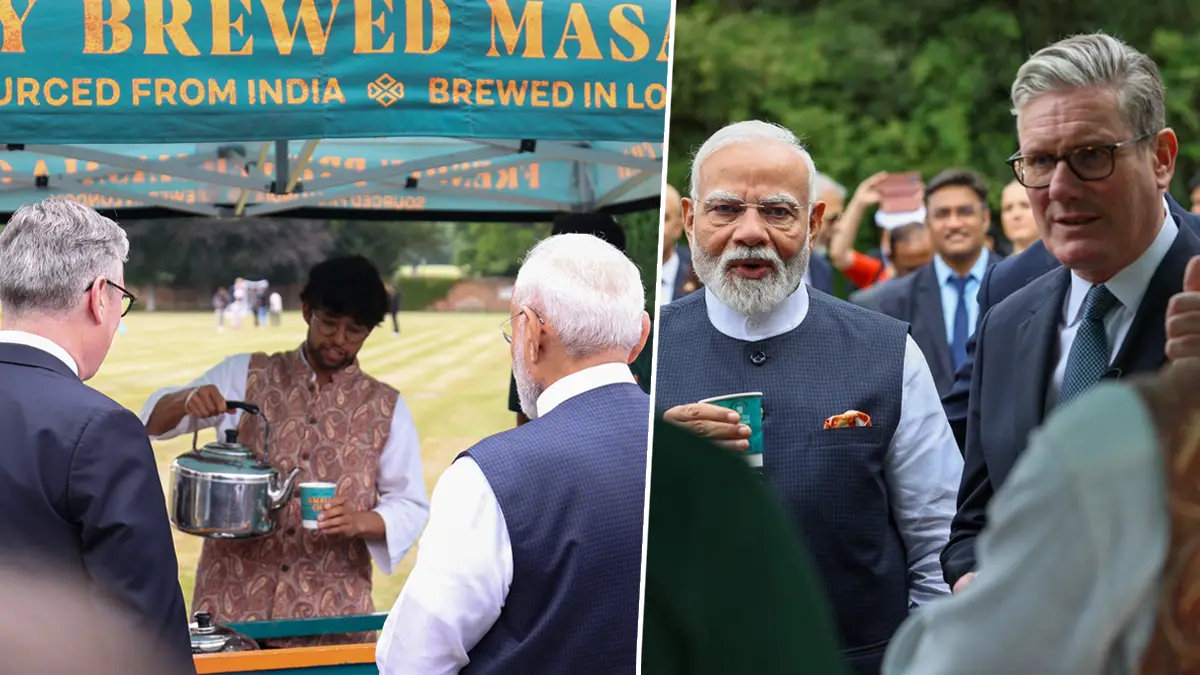 PM Narendra Modi: মুক্ত বানিজ্যচুক্তি সেরে কিয়ের স্টার্মারের সঙ্গে দোকানে দাঁড়িয়ে চা পান করলেন প্রধানমন্ত্রী মোদী