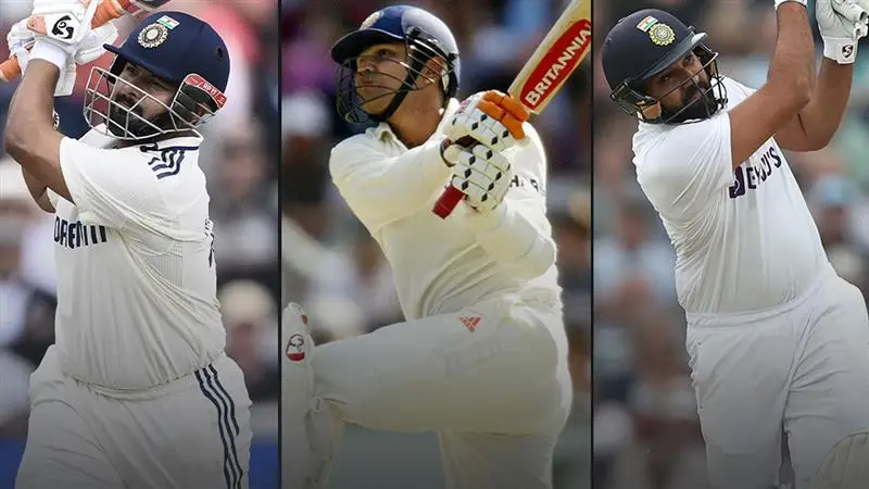 Rishabh Pant New Record:  ভাঙা পায়ে শেহবাগের পুরোনো রেকর্ড ছুঁলেন পন্থ, টপকালেন রোহিত শর্মার বিশ্ব টেস্ট চ্যাম্পিয়নশিপের রানও