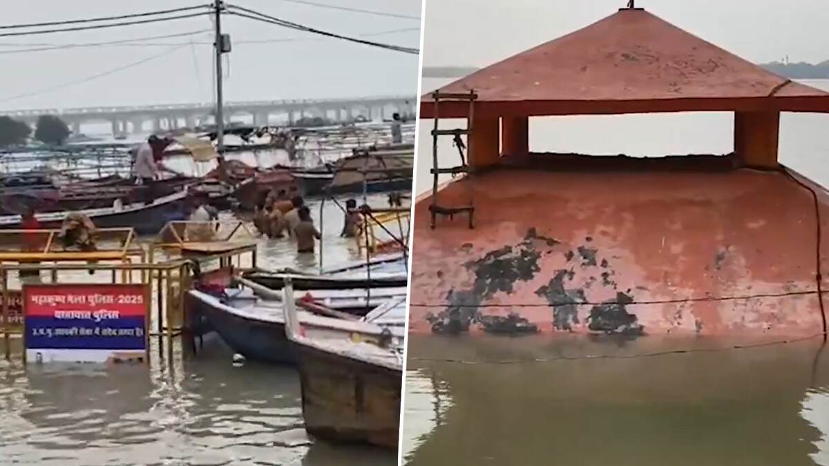 Water Level Rise In Ganga-Yamuna: প্রয়াগরাজে উদ্বেগ বাড়াচ্ছে গঙ্গা-যমুনার জলস্তর বৃদ্ধি, বারাণসীতেও একই পরিস্থিতি (দেখুন ভিডিও)
