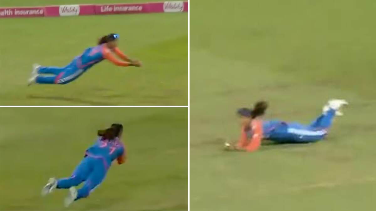 Radha Yadav Stunning Catch Video: ইংল্যান্ডের বিপক্ষে ফ্লাইং ক্যাচ রাধা যাদবের, দেখুন ভাইরাল ভিডিও