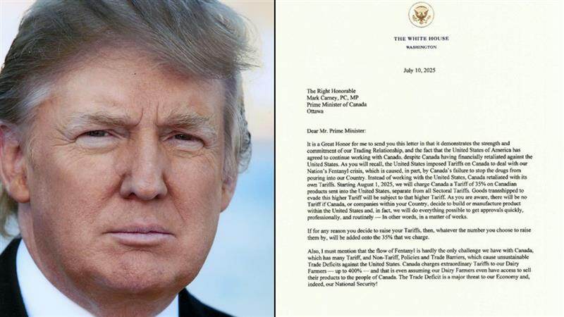 Trump Announces 35% Tariffs On Canada: হুঁশিয়ারি দিয়ে চিঠি, কানাডার উপর ৩৫ শতাংশ শুল্ক আরোপের ঘোষণা ট্রাম্পের
