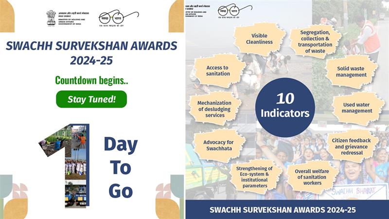 Swachh Survekshan Awards 2024-25: আজ স্বচ্ছ সর্বেক্ষণ ২০২৪-২৫ অনুষ্ঠানে পুরস্কার প্রদান করবেন রাষ্ট্রপতি দ্রৌপদী মুর্মু