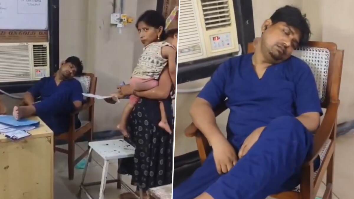Meerut: জরুরি বিভাগের ঠাণ্ডা ঘরে চিকিৎসক আরামে বসে ঘুমাচ্ছেন, চিকিৎসা না পেয়ে মৃত্যু হল রোগীর, দেখুন ভিডিও