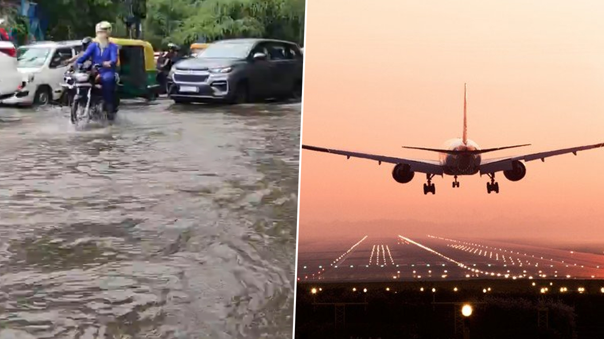 Heavy Rainfall In Delhi: ভারী বৃষ্টিতে ভিজল রাজধানী দিল্লি, দমকা হাওয়ার কারণে বিঘ্নিত হল বিমান পরিষেবা