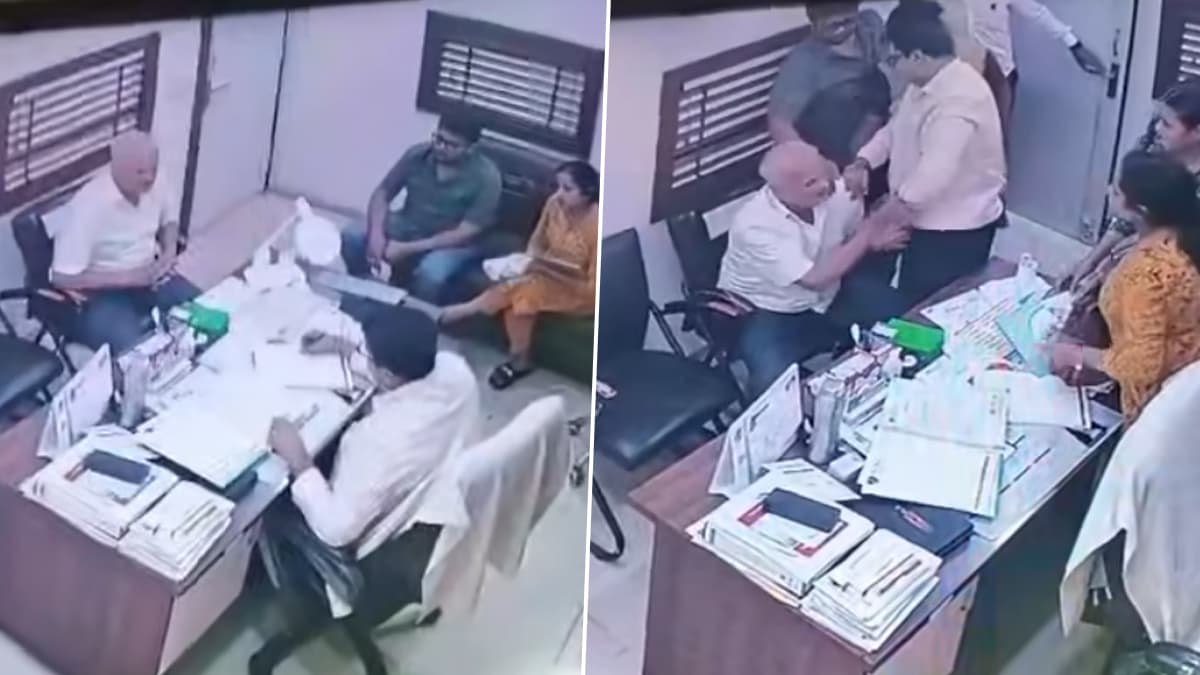 Agra Viral Video: চেকআপে এসে হার্ট অ্যাটাক বৃদ্ধের, সিসিটিভি ক্যামেরায় ধরা পড়ল মর্মান্তিক দৃশ্য