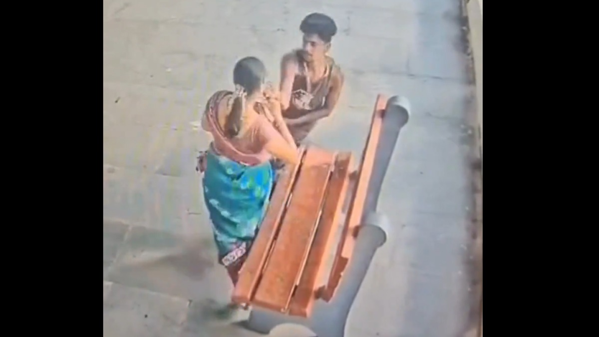 Viral Video: হাত, পা ছুুড়েও কাজ হল না, অবলীলায় মহিলার সঙ্গে..., দেখুন ভিডিয়ো