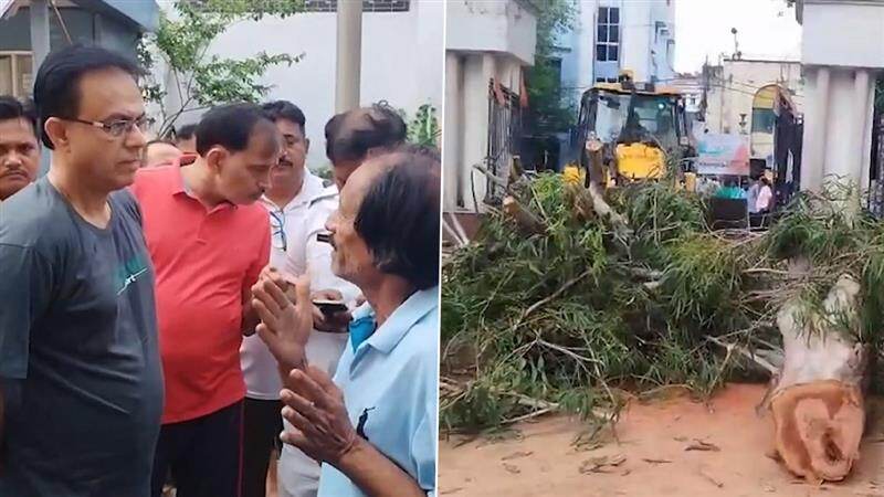 Howrah: হাওড়ায় গাছ ভেঙে পড়ে ২ জন কর্মীর মৃত্যু