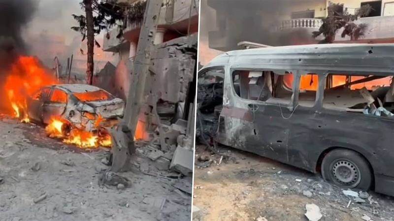Gaza People Are Now Eating From Trash: ইজরায়েলের বোমায় জ্বলছে গাজ়া, খিদের জ্বালায় নোংরা থেকে খাবার তুলে খাচ্ছে মানুষ, দেখুন ভয়ঙ্কর ভিডিয়ো
