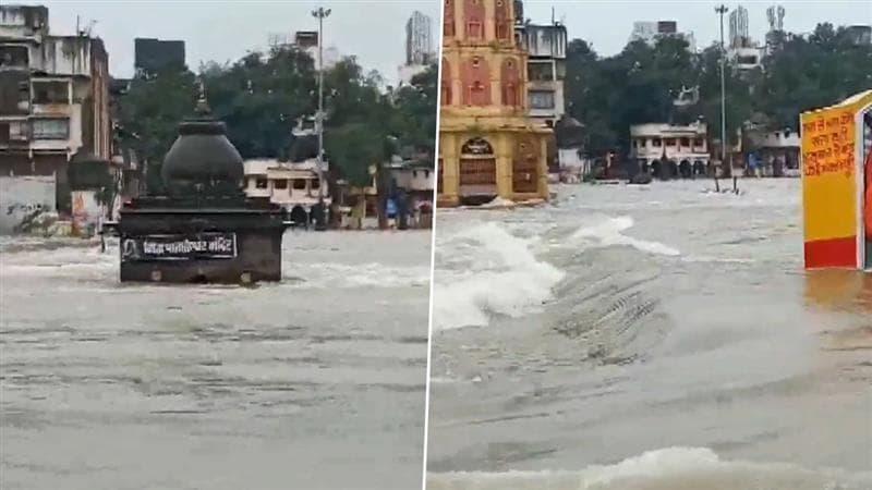 Heavy Rain In Nashik: অতিবৃষ্টিতে বিপর্যস্ত নাসিক, গোদাবরীর জলে ভাসল বহু এলাকা, দেখুন ভিডিয়ো