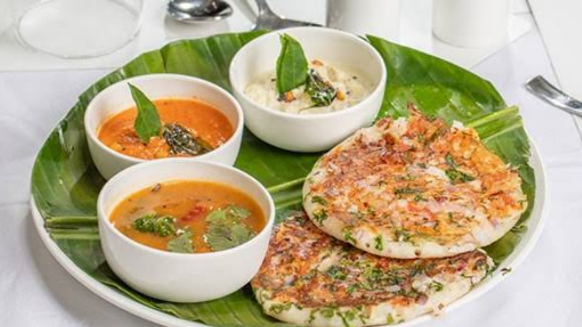 Easy Masala Uttapam Recipe: আপনি দক্ষিণী স্টাইলে ঘরেই বানাতে পারেন মশলা উত্তাপম।  দেখুন সহজ রেসিপি