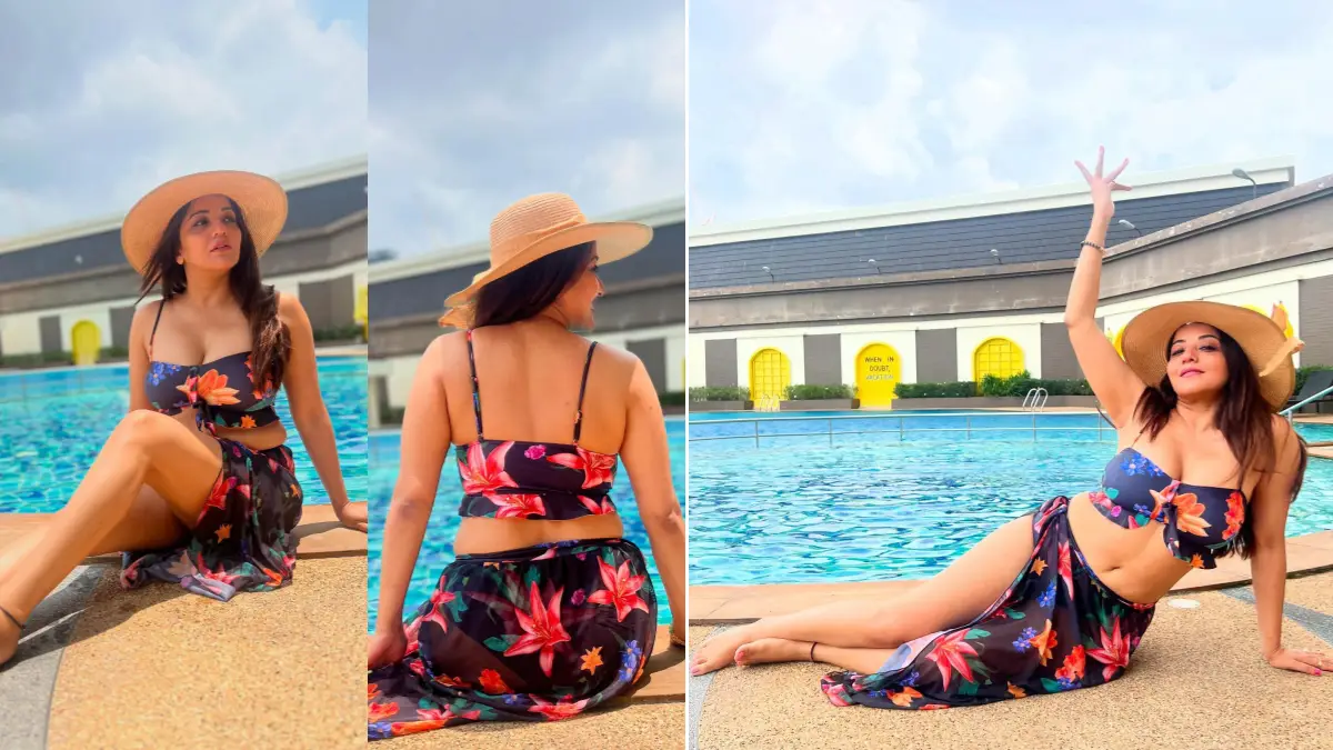 Monalisa's Hot Look in Bikini and Skirt:  হট লুকে ঝলমল মোনালিসা, ঝুমা বৌদির নতুন রূপে কাঁপছে  সোশ্যাল মিডিয়া