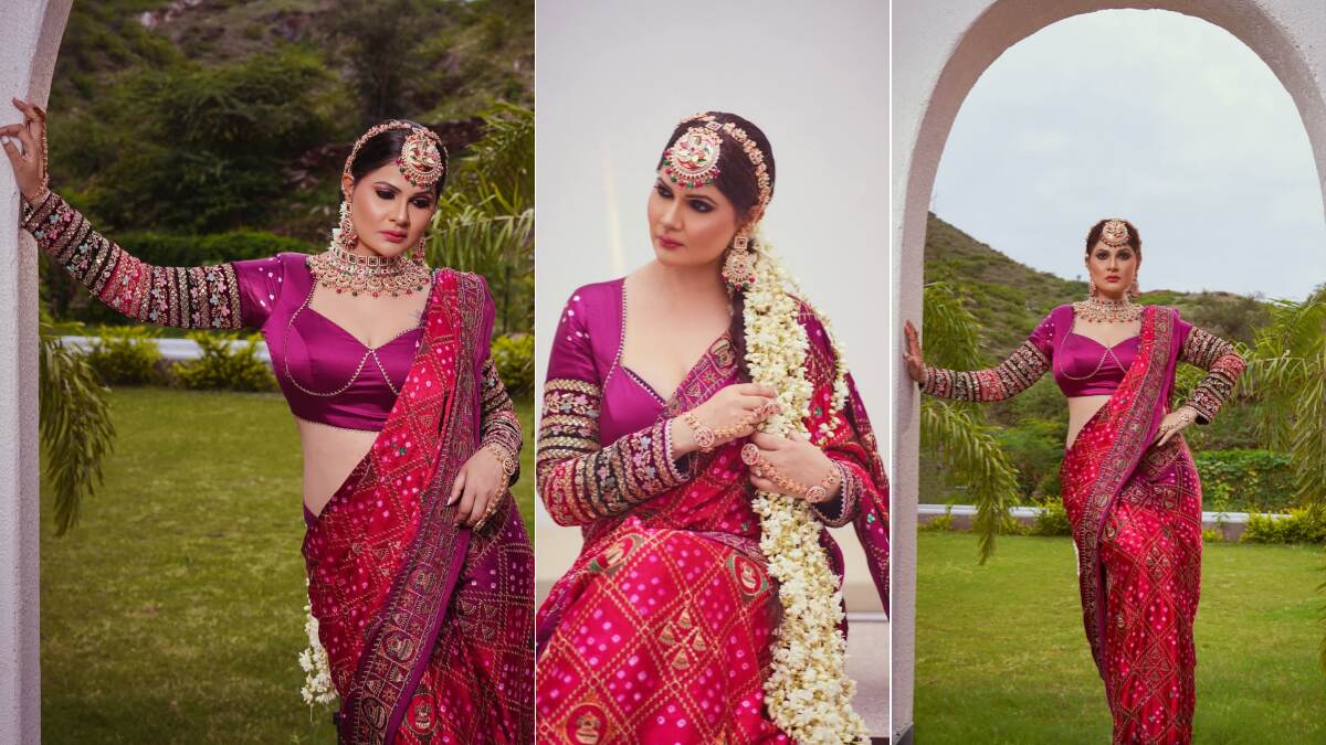 Aabha Paul in Saree look:  শাড়িতে আভা পলের গ্ল্যামারাস লুক।‌ মাতাচ্ছে সোশ্যাল মিডিয়া