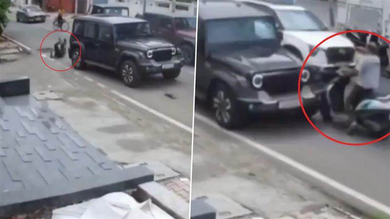 Jammu and Kashmir Hit and Run:পথচারীকে পিষে দিল বিলাসবহুল গাড়ি, উদ্ধার হাড়হিম সিসিটিভি ফুটেজ