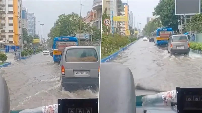 West Bengal Weather: সকাল থেকে তুমুল বৃষ্টি, নিম্নচাপের ঠেলায় লাল সতর্কতা জারি বঙ্গ জুড়ে, জানাল হাওয়া অফিস, আরও বর্ষণের পূর্বাভাস