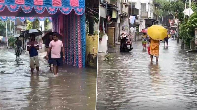 West Bengal Weather Update: রক্ষে নেই রাজ্যের, মঙ্গলে দিনভর চলবে বৃষ্টি, অতি বর্ষণের জলে ভাসছে কলকাতার বহু অংশ দেখুন