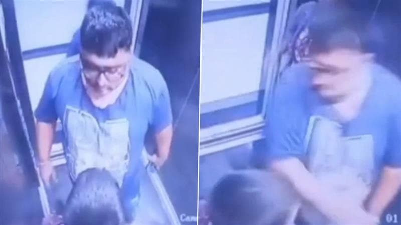 Viral Video: 'লিফটের দরজা খোলোনি কেন?' ১২ বছরের কিশোরকে চড়, থাপ্পড় মেরে কামড়ে দিল মাঝ বয়সী ব্যক্তি, দেখুন ভাইরাল ভিডিয়ো