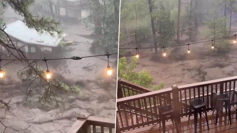 Horrific Flood Video: ভয়াবহ বন্যায় ভাসছে মেক্সিকো, তীব্র জলের তোড়ে মানুষ নিয়েই হু হু করে ভেসে যাচ্ছে বাড়ি, করুণ আর্তি স্থানীয়দের দেখুন ভিডিয়োতে