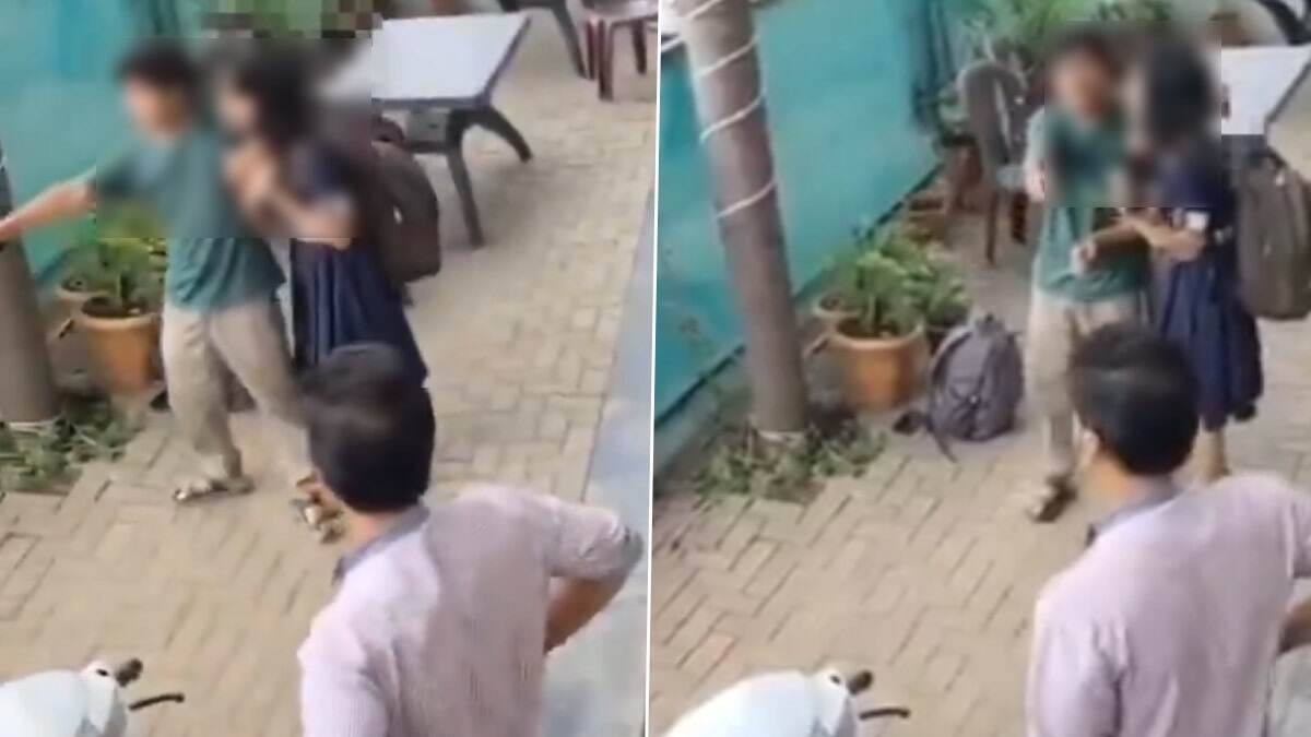 Viral Video: স্কুল না যুদ্ধক্ষেত্র? সহপাঠীকে ছুরি নিয়ে মারতে গেল পড়ুয়া, কিশোরের কাণ্ড দেখে তাজ্জব মানুষ