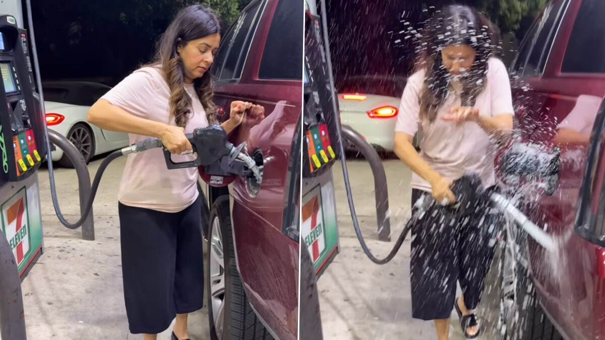Viral Video: গাড়িতে পেট্রোল ভরতে গিয়ে ভয়াবহ কীর্তি, বন্যার মত ধেয়ে এল দাহ্য তেল, দেখুন পাক মহিলার কী পরিস্থিতি হল