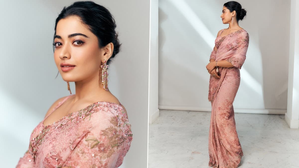 Rashmika Mandanna's Video: তাঁর চাহনিতে উঠল ঝড়, হাসিতে লজ্জা পেল চাঁদও, ঝড় তুললেন রশ্মিকা দেখুন