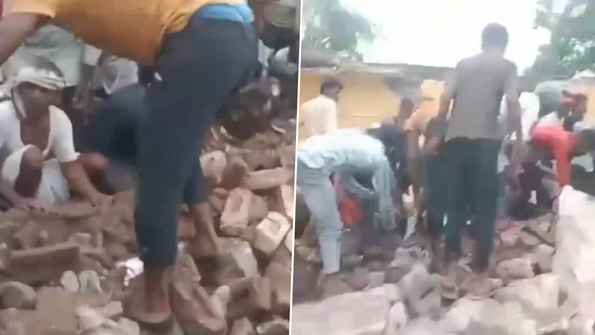 School Roof collapses: দড়াম করে ভেঙে পড়ল স্কুলের ছাদ, পড়ুয়াদের কান্না, চিৎকার ভেসে উঠল ধ্বংসাবশেষ থেকে, নিহত ছাত্রদের পরিবারের কান্নায় ভারি আকাশ বাতাস, দেখুন নির্মম ভিডিয়ো