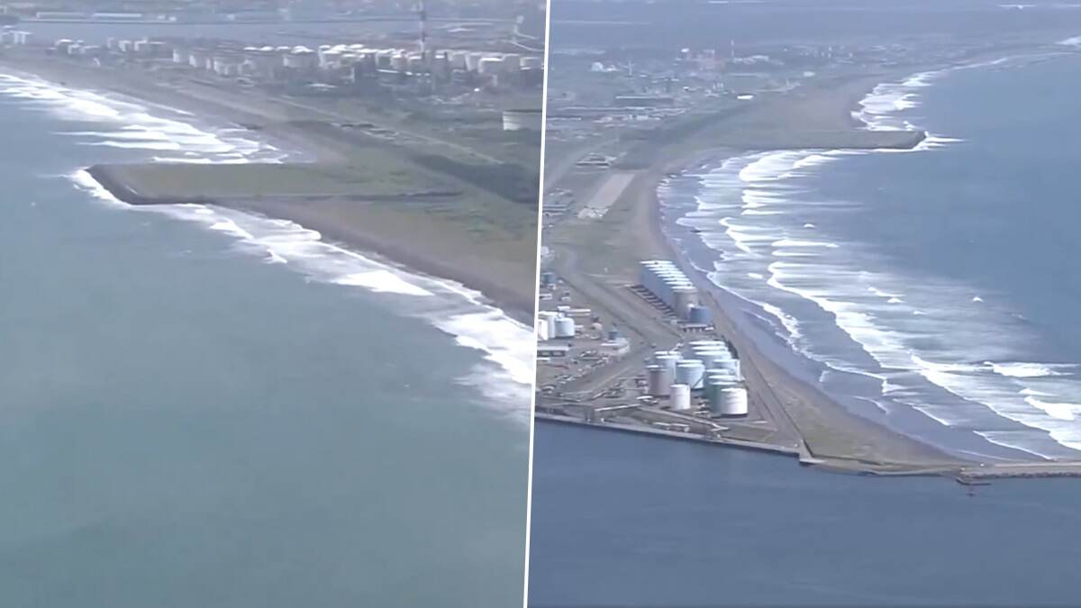 Tsunami Waves Hits Japan: সুনামির বিশাল ঢেউ আছড়ে পড়ছে হোক্কাইডোতে, জাপান যেন আতঙ্কের প্রতিমূর্তি, দেখুন ভিডিয়ো