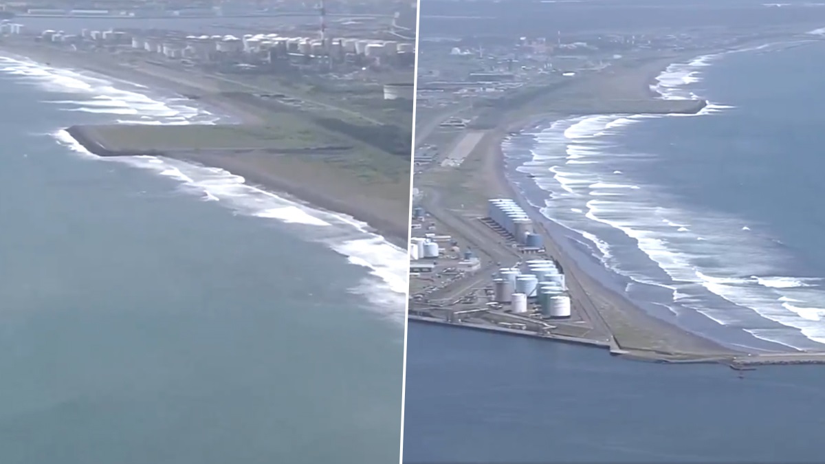 Tsunami Waves Hits Japan: সুনামির বিশাল ঢেউ আছড়ে পড়ছে হোক্কাইডোতে, জাপান যেন আতঙ্কের প্রতিমূর্তি, দেখুন ভিডিয়ো