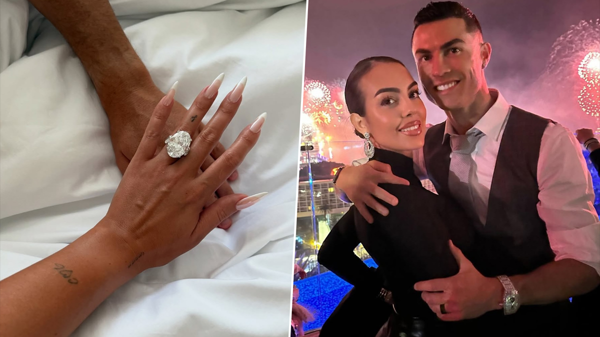 Cristiano Ronaldo-Georgina Rodríguez Engaged: ৯ বছরের সম্পর্ককে স্বীকৃতি, বিবাহবন্ধনে আবদ্ধ হচ্ছেন ক্রিশ্চিয়ানো-জর্জিনা (দেখু্ন পোস্ট)
