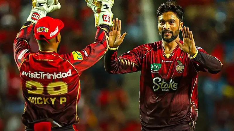 Trinbago Knight Riders vs Antigua and Barbuda Falcons, Eliminator: এলিমিনেটরে অ্যান্টিগুয়া ও বার্বুডা ফ্যালকনসকে হারিয়ে দ্বিতীয় কোয়ালিফায়ারে ত্রিনিবাগো নাইট রাইডার্স