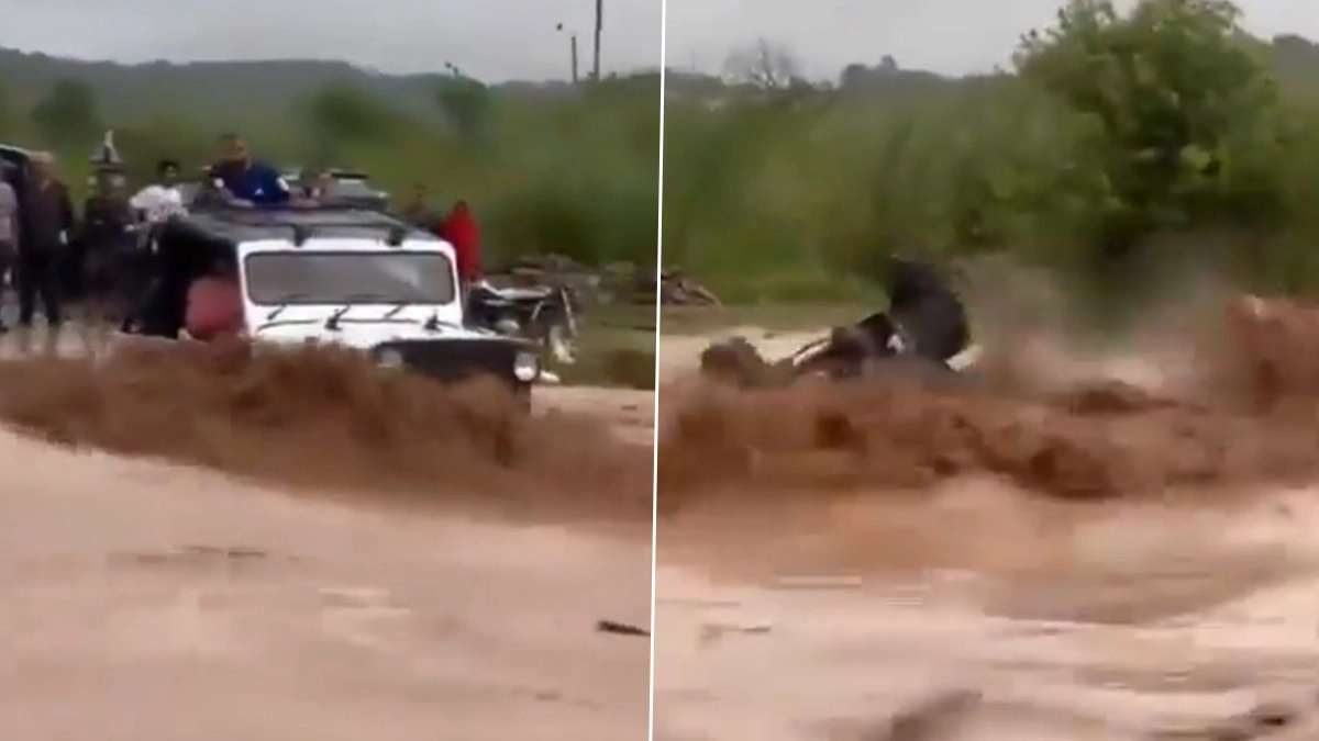 Chandigarh: চণ্ডিগড়ে নদীর জলে উল্টে গেল গাড়ি, ভেসে গেল যাত্রীরা, দেখুন ভিডিয়ো