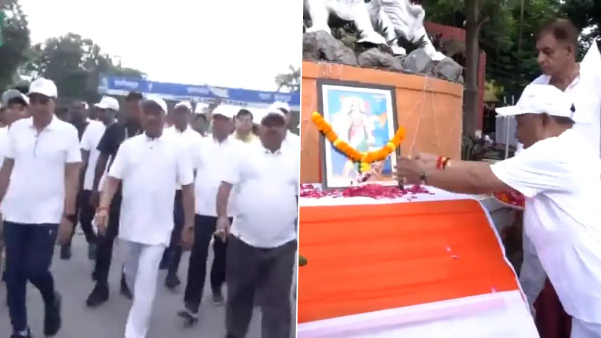 Independence Day Celebration: রায়পুরে স্বাধীনতা দিবসের দৌড় অনুষ্ঠানে অংশ নিলেন ছত্তিশগড়ের মুখ্যমন্ত্রী বিষ্ণু দেও সাই (দেখুন ভিডিও)