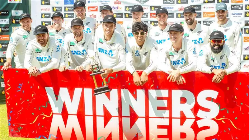 ZIM vs NZ 2nd Test Scorecard: জ্যাকারি ফোকসের পেসে ১১৭ অলআউট জিম্বাবয়ে, ইনিংস ও ৩৫৯ রানে জিতল নিউজিল্যান্ড