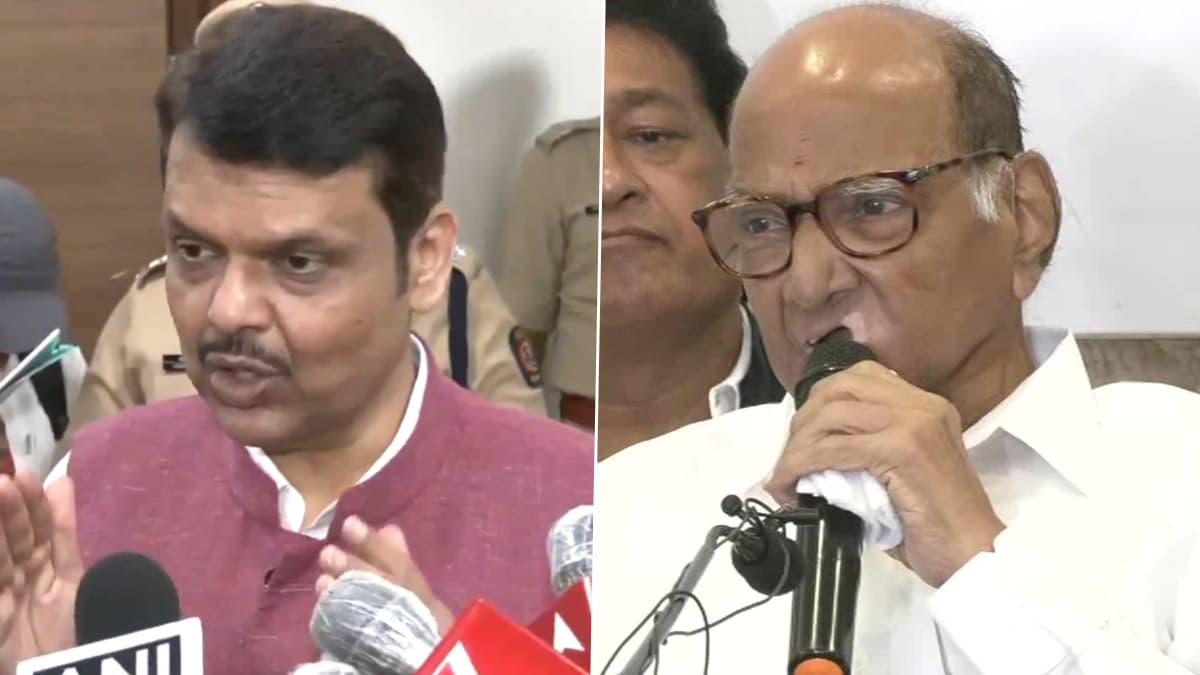 Devendra Fadnavis: এমন প্রস্তাব আসার পরেই নির্বাচন কমিশনে অভিযো করা উচিত ছিল, শরদের ইভিএম হ্যাক অভিযোগ পাল্টা দিলেন মুখ্যমন্ত্রী ফড়নবিশ