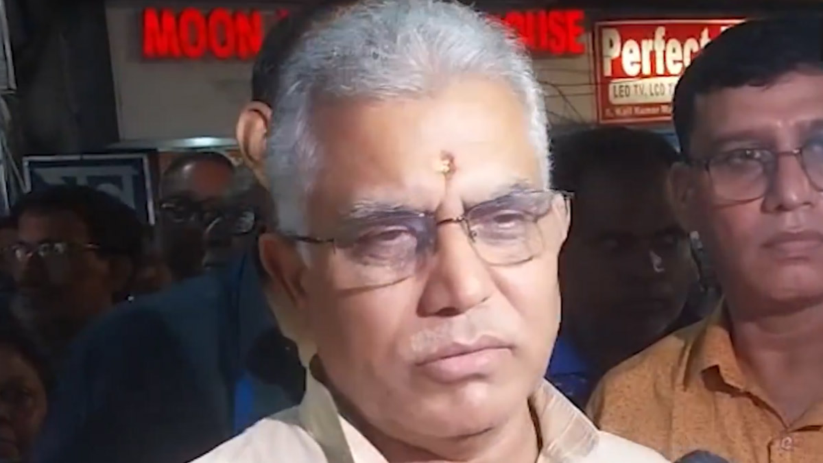 Dilip Ghosh: আমি থাকব না..., নবান্ন অভিযানের আগে খড়গপুর থেকে কী বললেন দিলীপ ঘোষ?