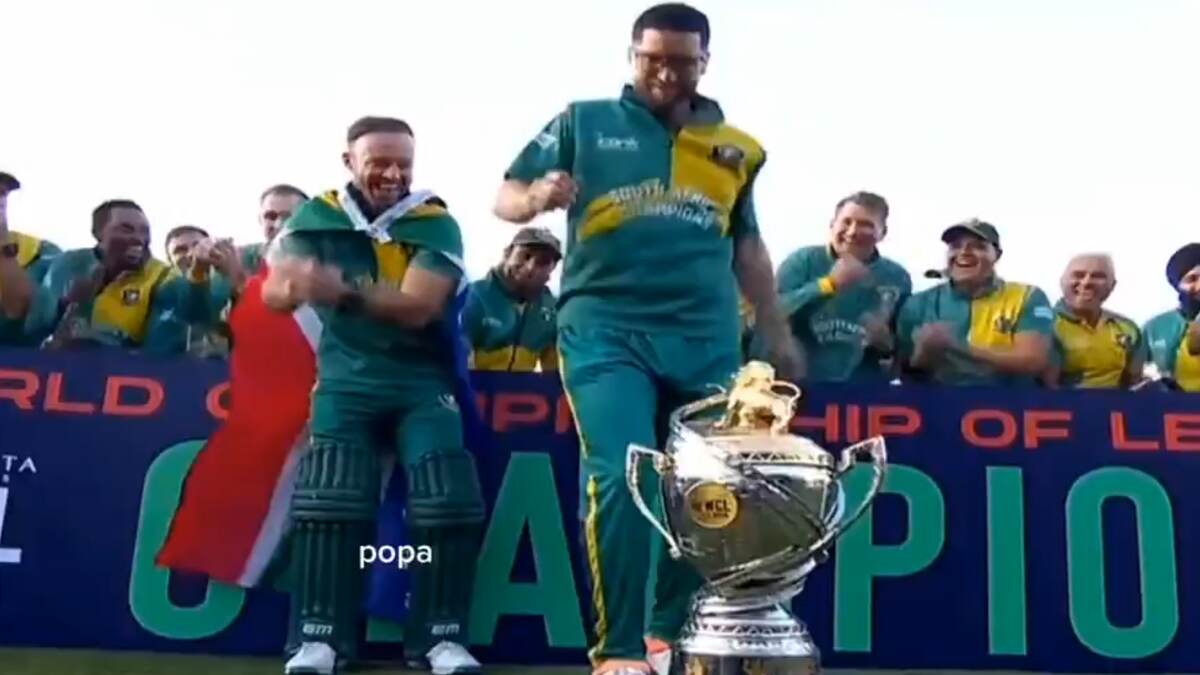 SA Champions vs PAK Champions, WCL Final 2025: এ বি ডি ভিলিয়ার্সের সেঞ্চুরি! পাকিস্তানকে হারিয়ে লেজেন্ডস লিগের শিরোপা জিতল দক্ষিণ আফ্রিকা