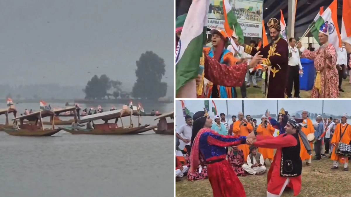 Tiranga Mohatsav 2025: ডাল লেকের তীরে 'হর ঘর তেরঙ্গা' অভিযান, দেখুন ভিডিও