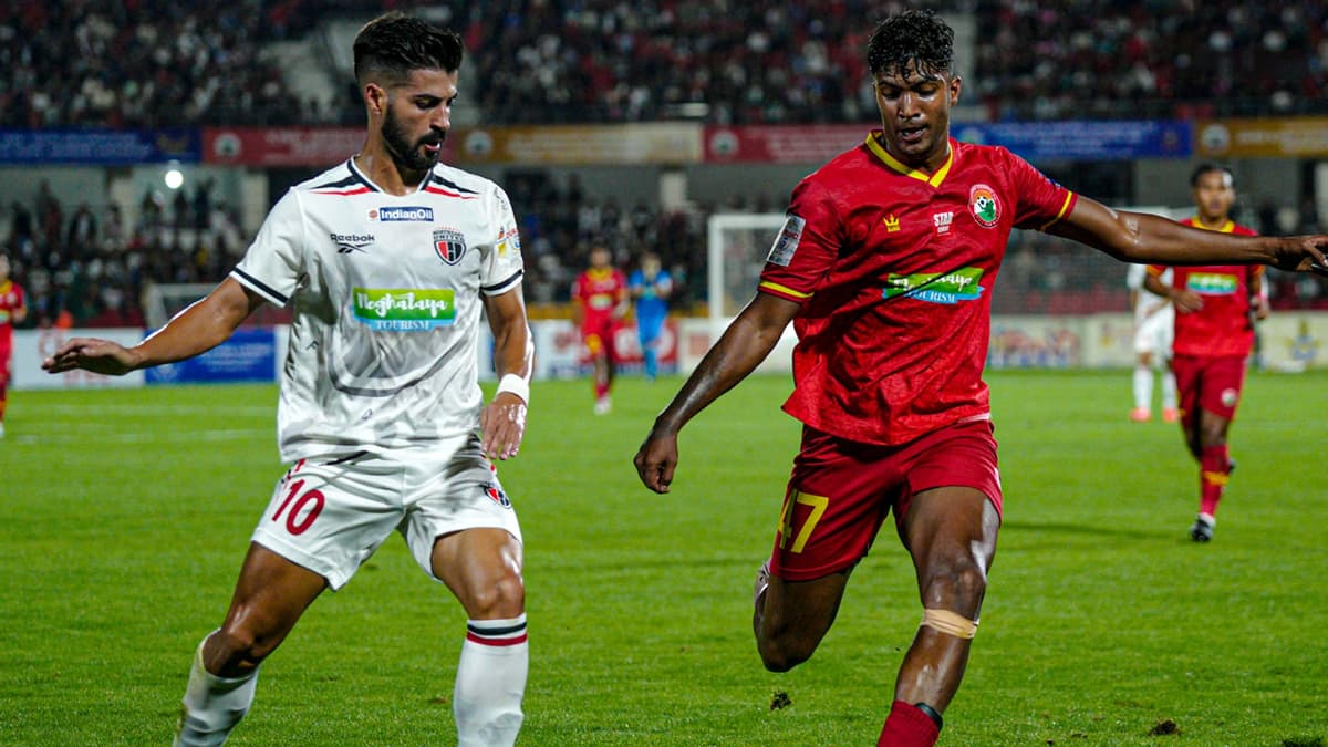 Shillong Lajong FC vs NorthEast United FC Video Highlights: আজারাইয়ের জোড়া গোলে শিলংকে হারিয়ে ডুরান্ড কাপ কোয়ার্টারফাইনালে নর্থইস্ট