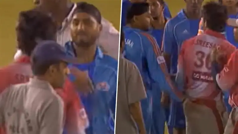 Harbhajan Slapping Sreesanth Video: দেখুন, ১৭ বছর পর প্রকাশ্যে এল হরভজনের শ্রীসন্থকে চড় মারার আসল ভিডিও