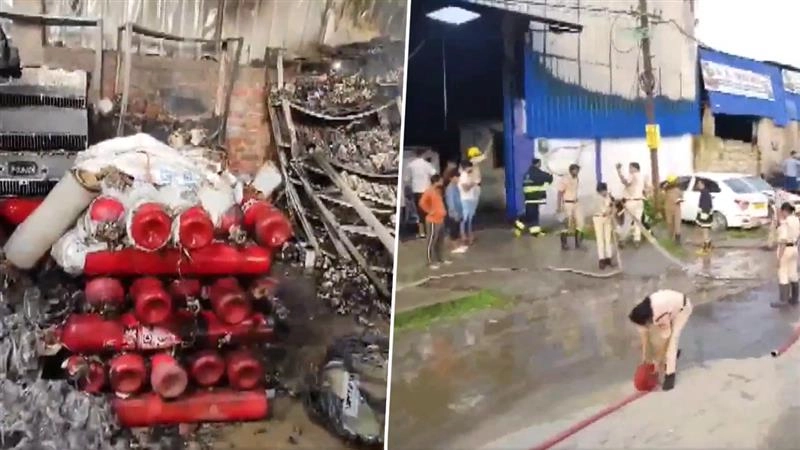 Patna Warehouse Fire: পাটনা বাইপাস থানা এলাকার মহাদেব আস্থানে সৌরবিদ্যুৎ প্যানেলের গুদামে আগুন, ঘটনাস্থলে ১০টি ইঞ্জিন