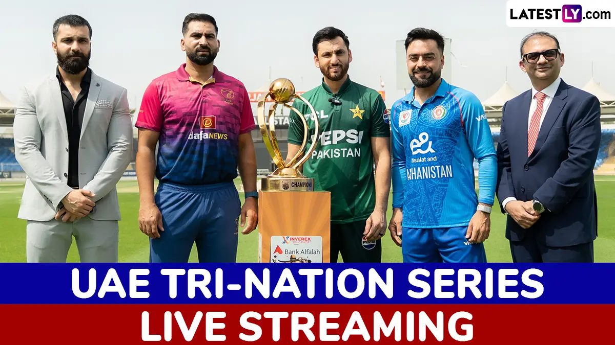 AFG vs PAK Final, UAE Tri-Nation Series Live Streaming: আফগানিস্তান বনাম পাকিস্তান ফাইনাল, আরব ত্রিদেশীয় সিরিজ ২০২৫; সরাসরি দেখুন ভারতে এবং বাংলাদেশে